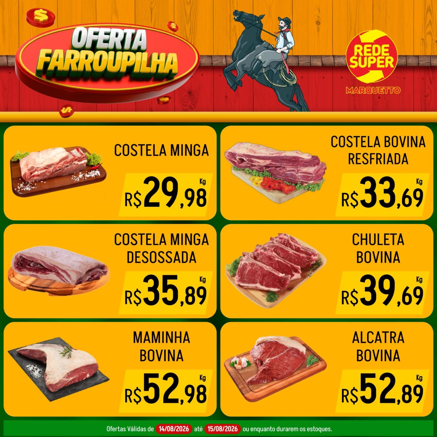 Ofertas exclusivas de sexta, de sábado e para todo o final de semana