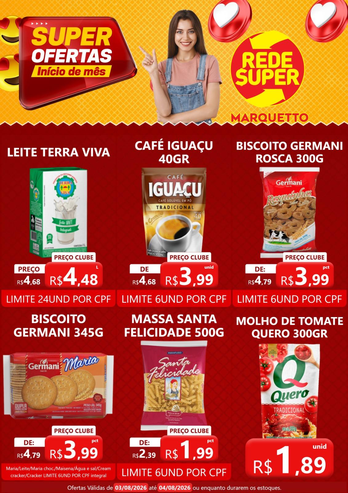 SEGUNDA E TERÇA NO MARQUETTO