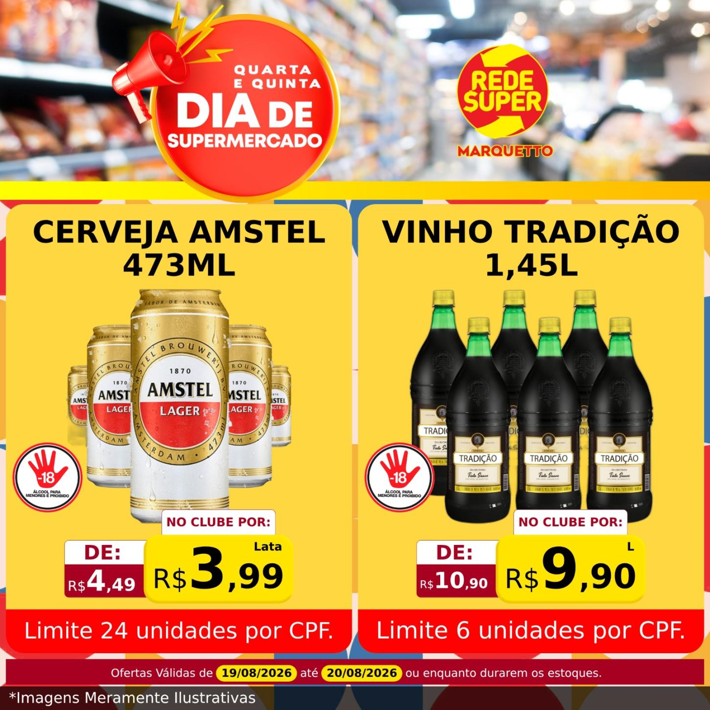 Quarta e quinta no Marquetto