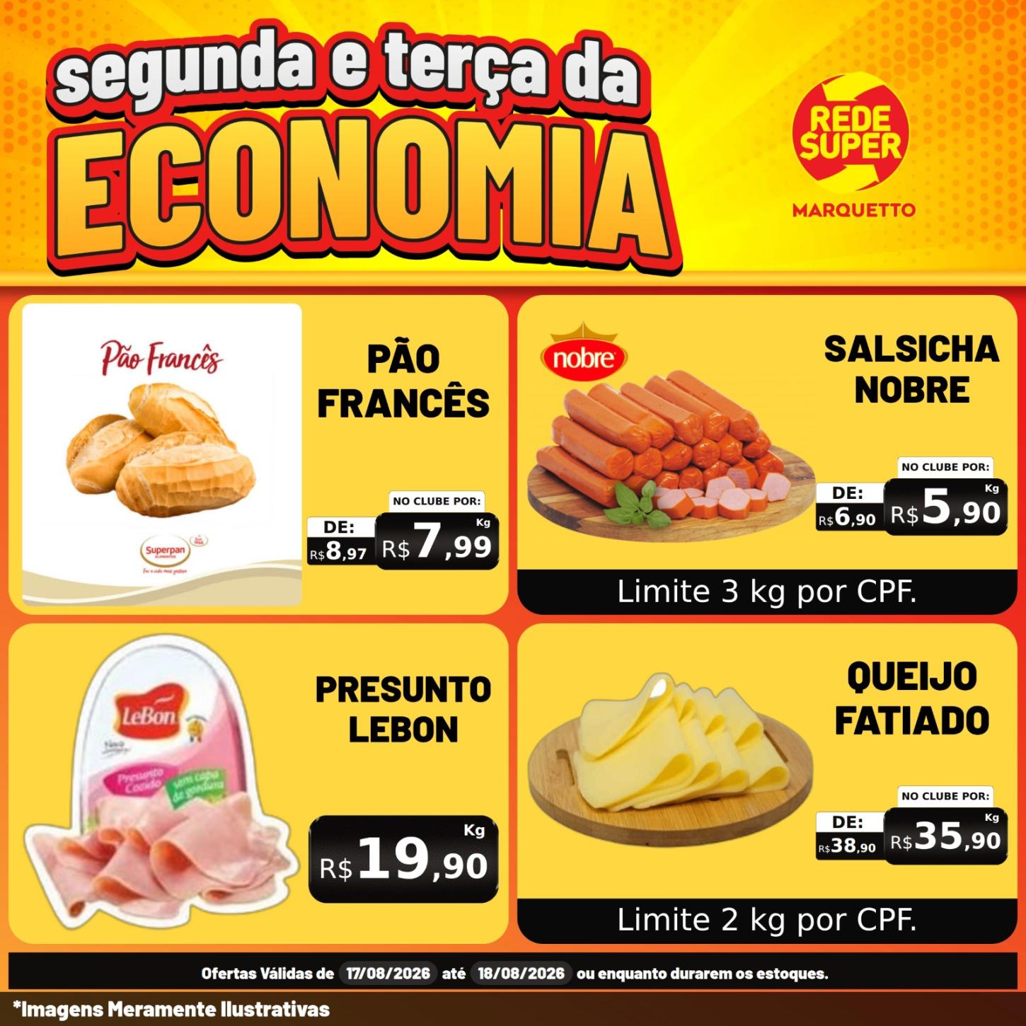 SEGUNDA E TERÇA NO MARQUETTO