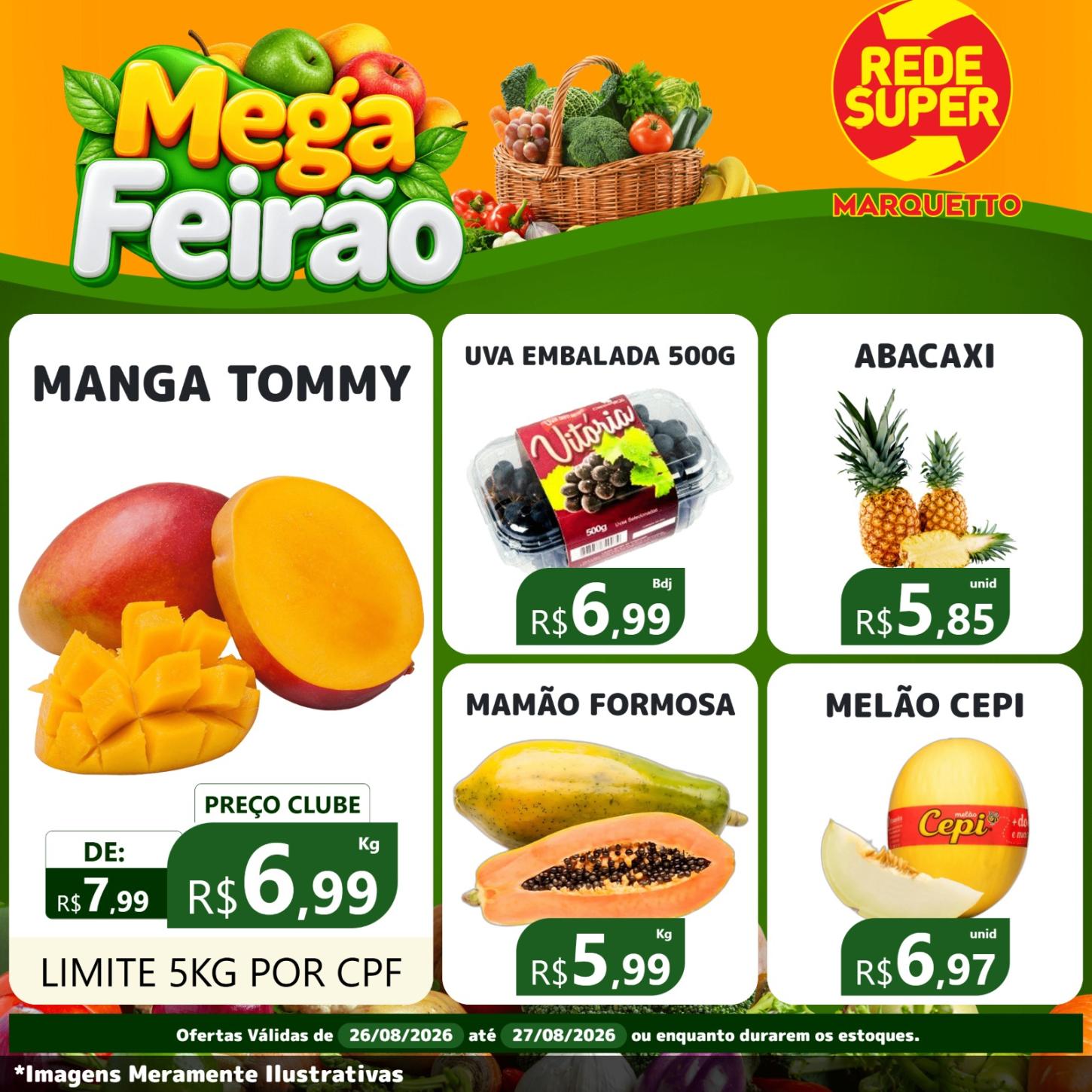QUARTA E QUINTA NO MARQUETTO
