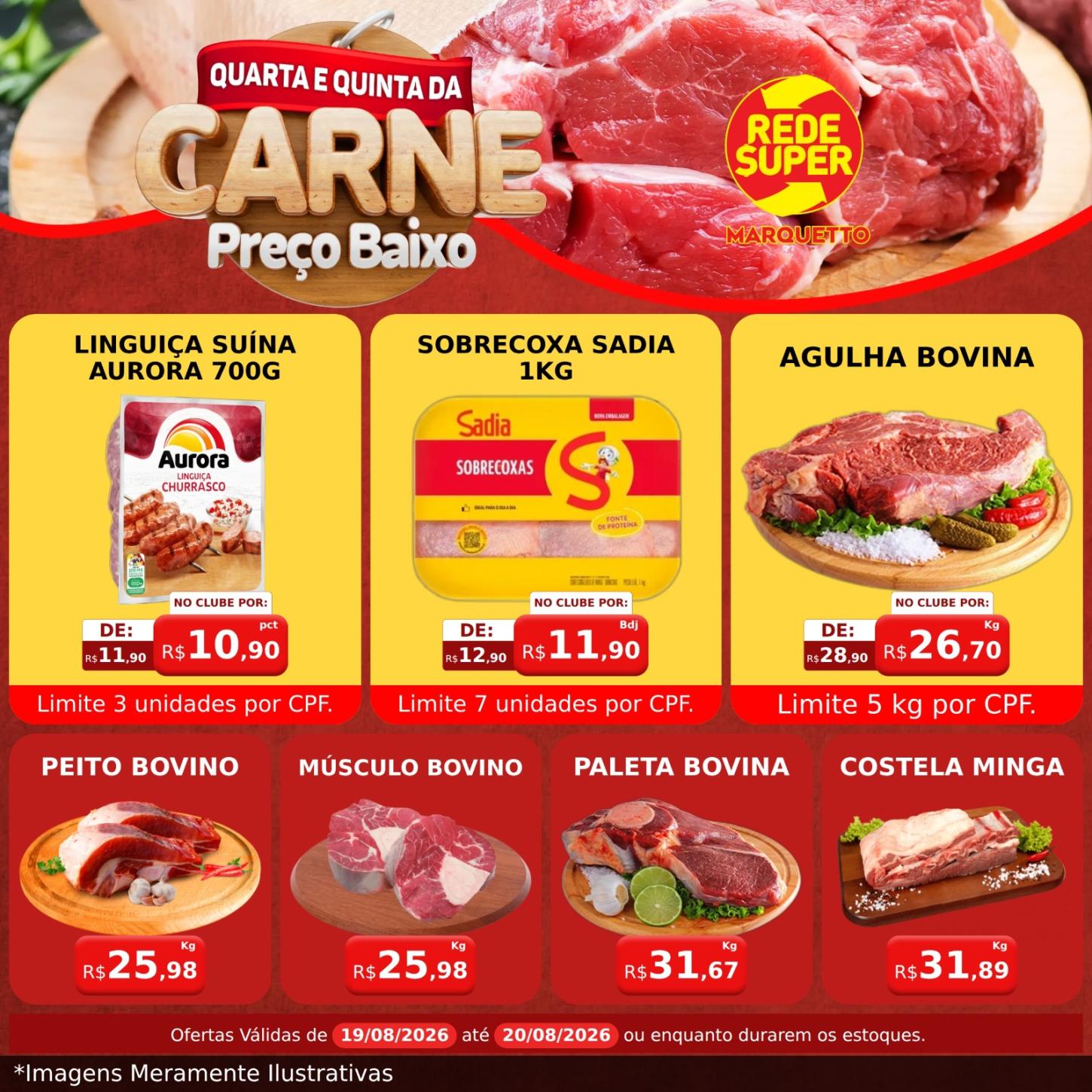 Quarta e quinta no Marquetto