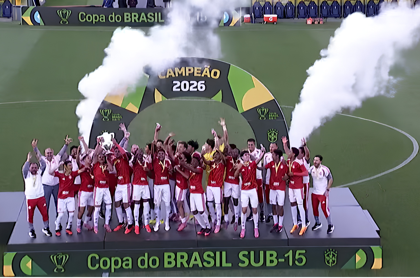 Rio-pardense conduz o Inter ao título histórico da 1ª Copa do Brasil Sub-15