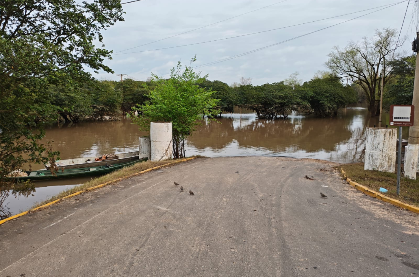 Rios sobem novamente em Rio Pardo
