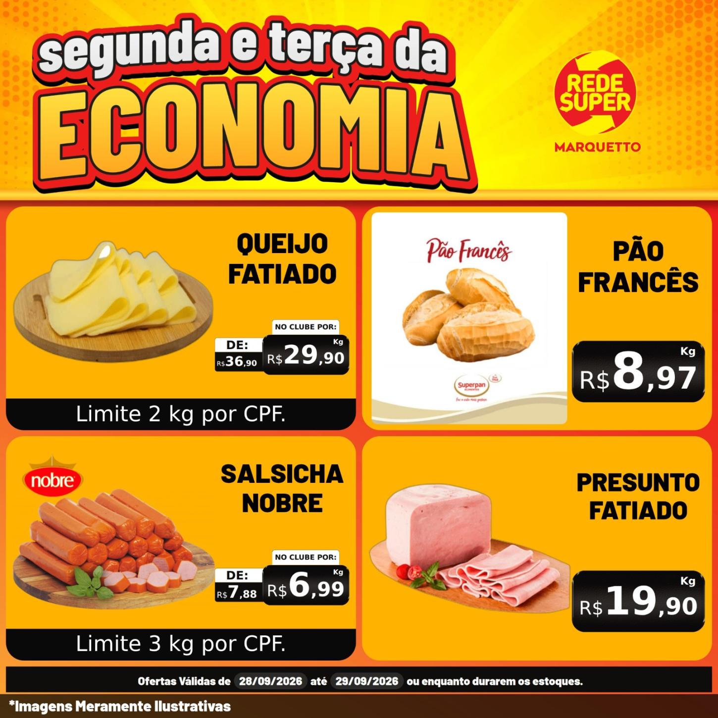 Comece a semana economizando no Marquetto