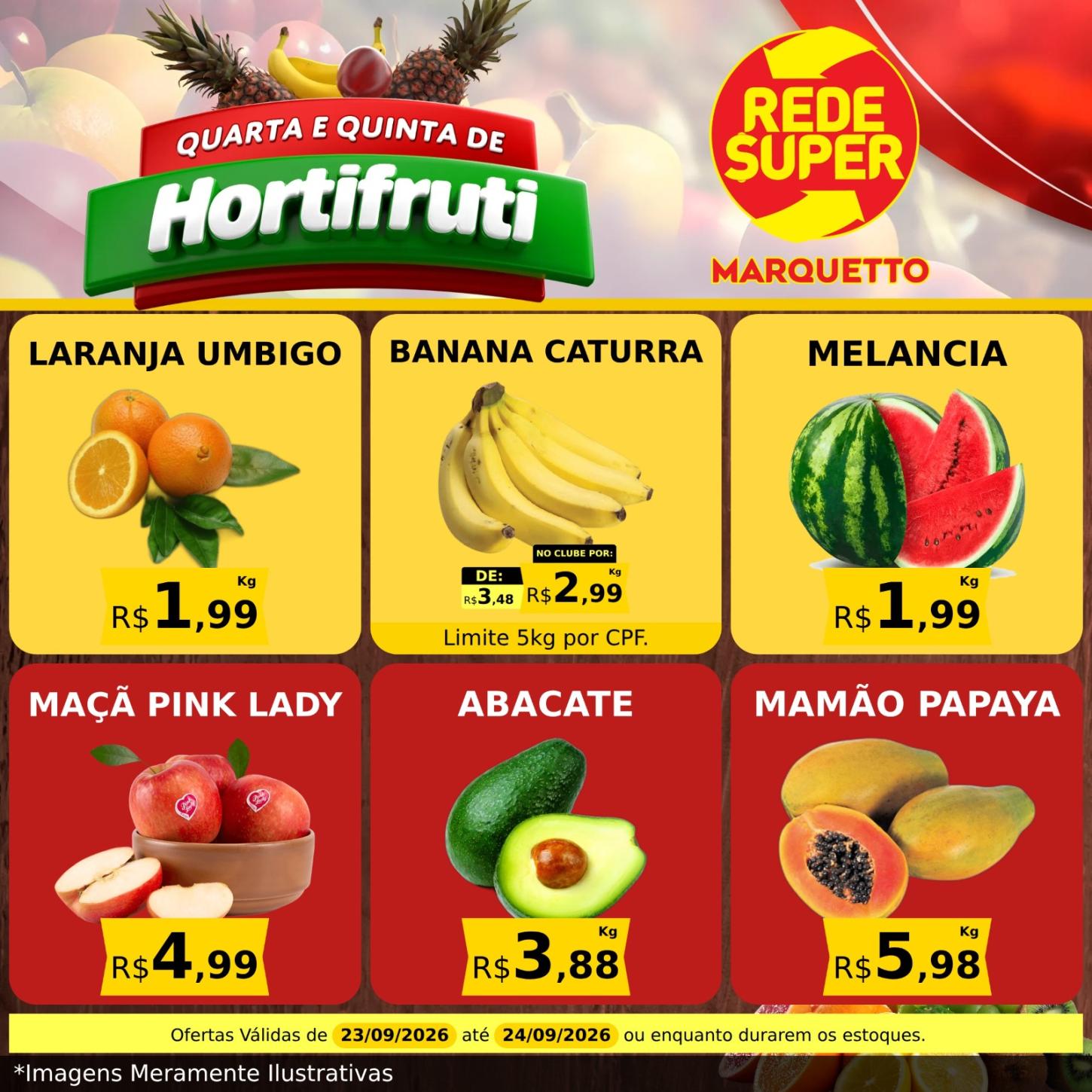 QUARTA E QUINTA DE OFERTAS MARQUETTO REDE SUPER