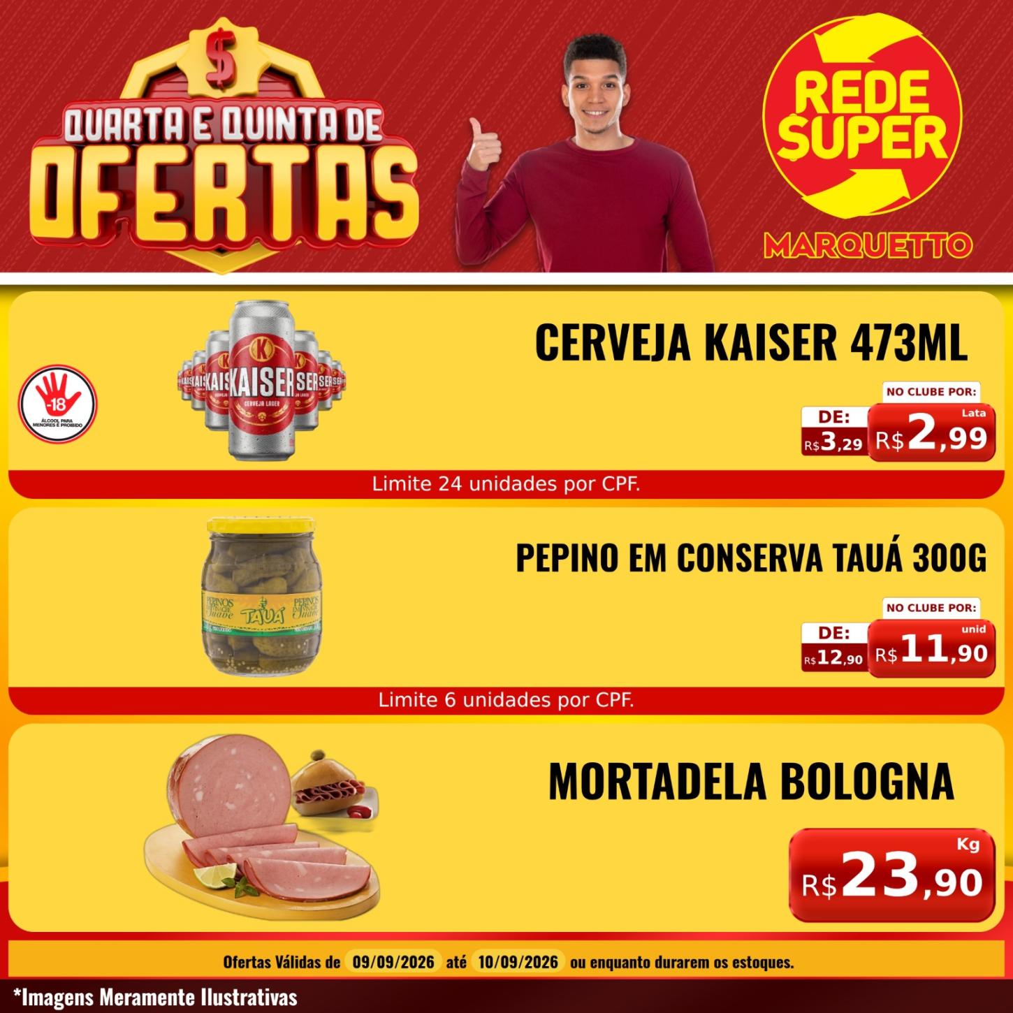 E muito mais ofertas no açougue e em diversos setores da loja