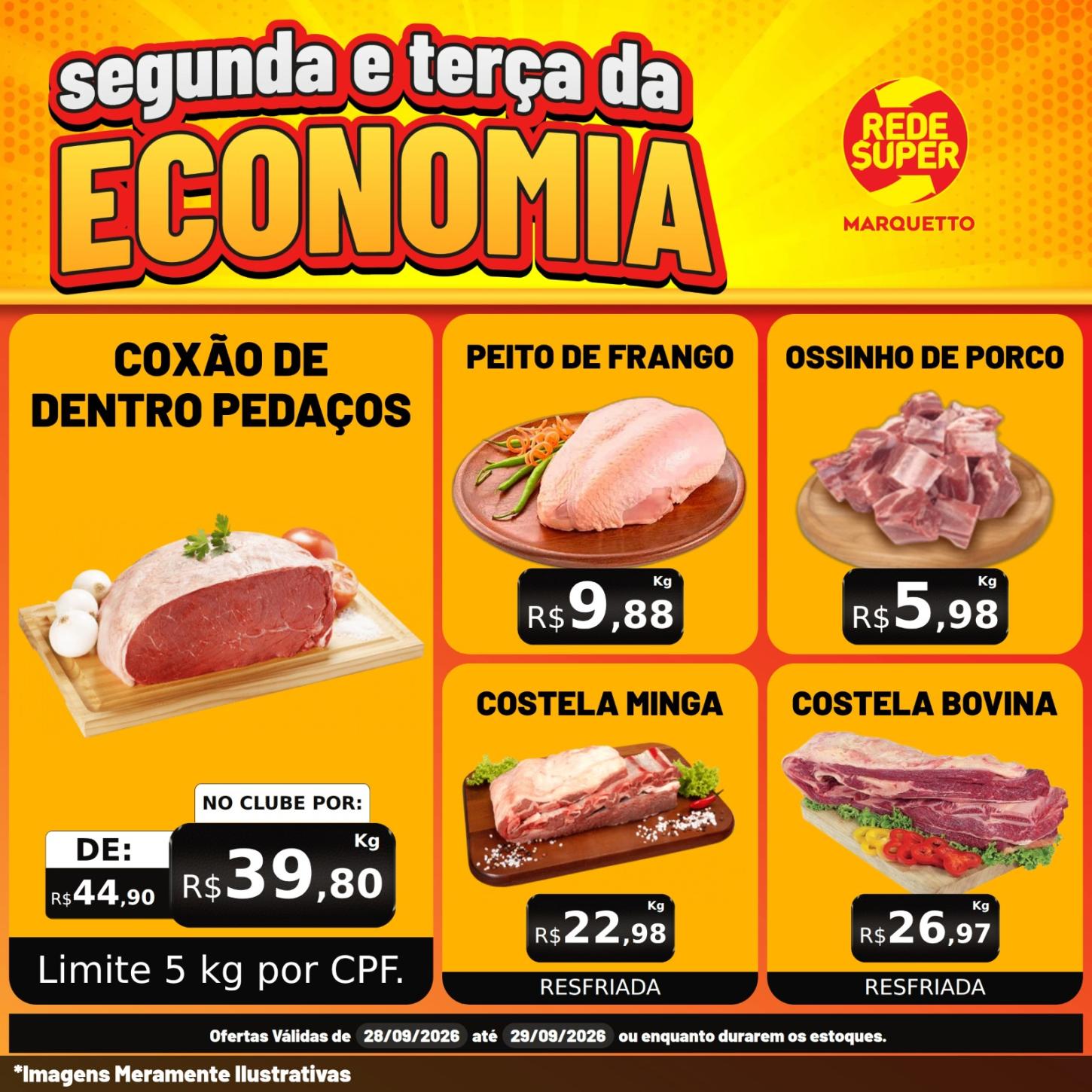 SEGUNDA E TERÇA DA ECONOMIA MARQUETTO REDE SUPER