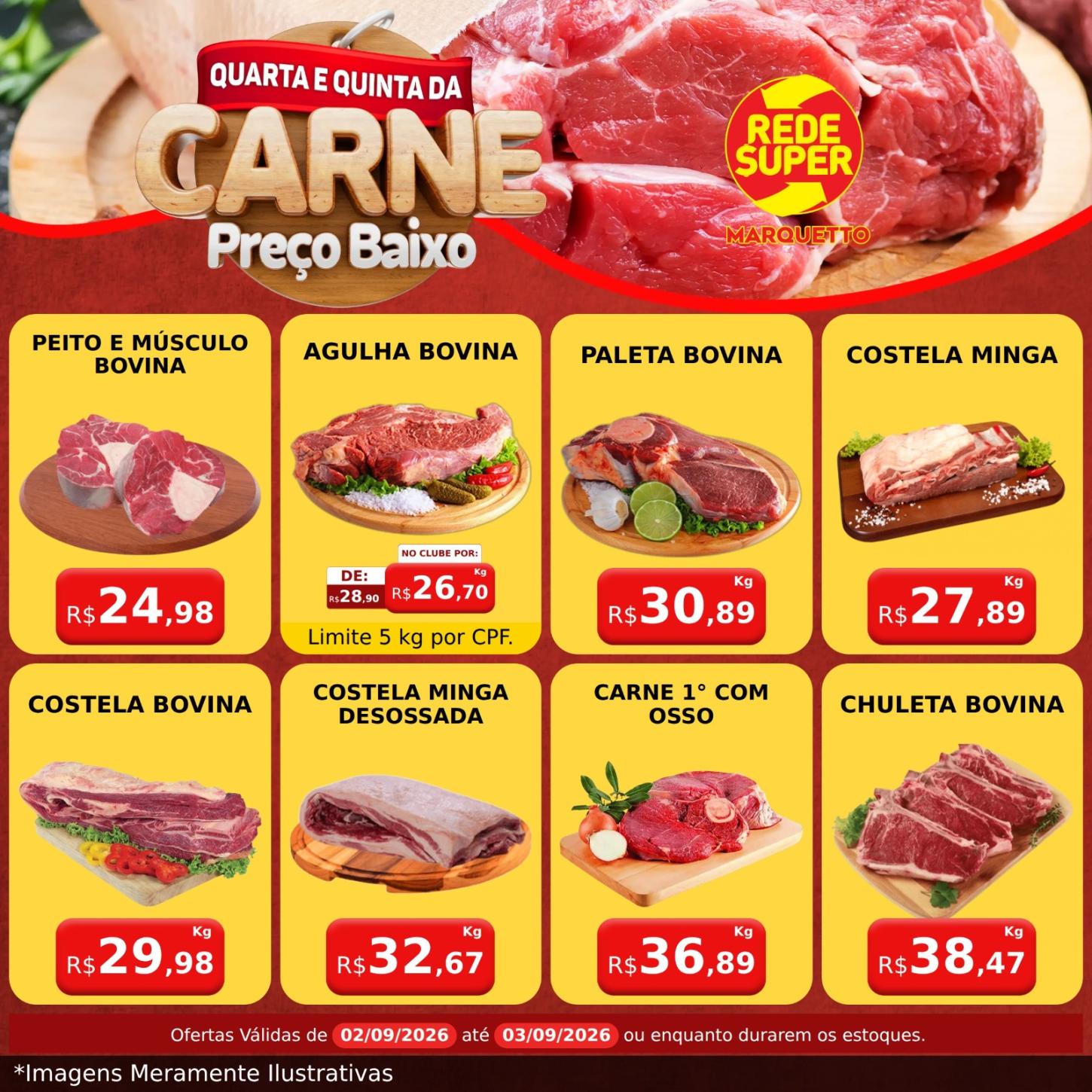 QUARTA E QUINTA DE OFERTAS MARQUETTO REDE SUPER