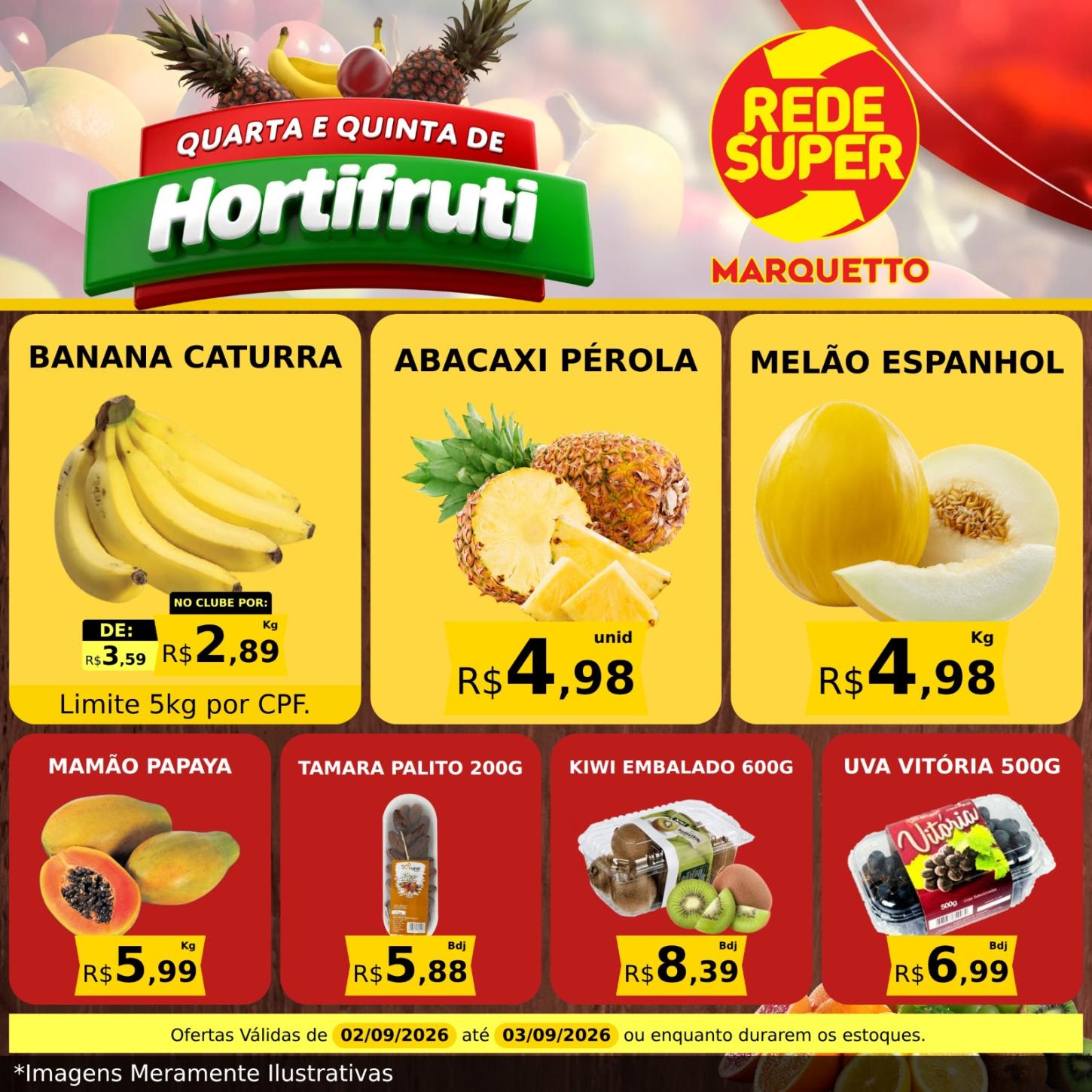 QUARTA E QUINTA DE OFERTAS MARQUETTO REDE SUPER