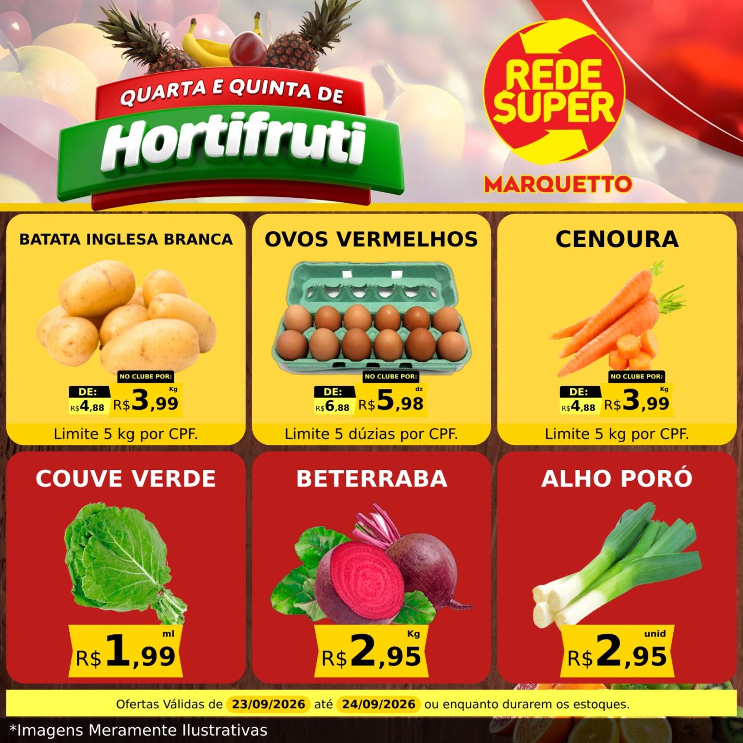 QUARTA E QUINTA DE OFERTAS MARQUETTO REDE SUPER