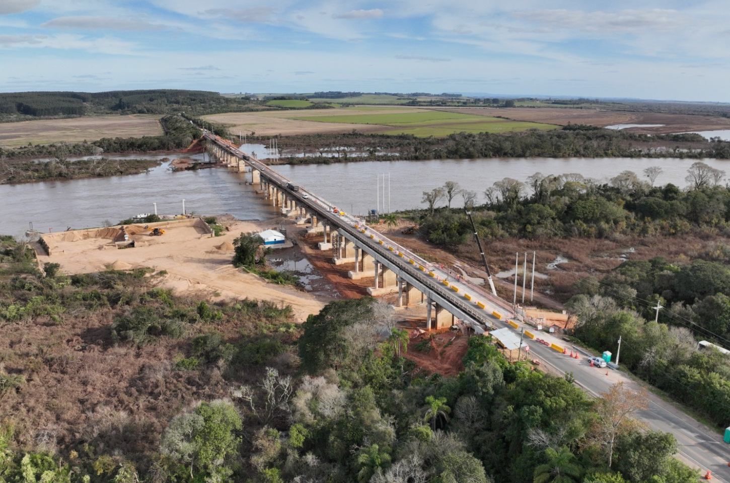BR-471 terá bloqueios na ponte do Jacuí nesta quarta-feira