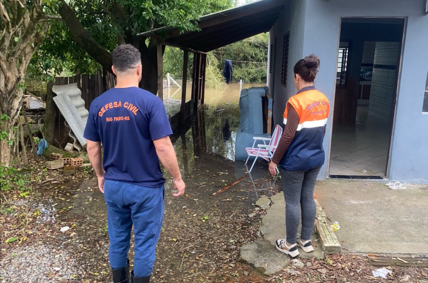 Em Rio Pardo, primeiras famílias deixam áreas de risco