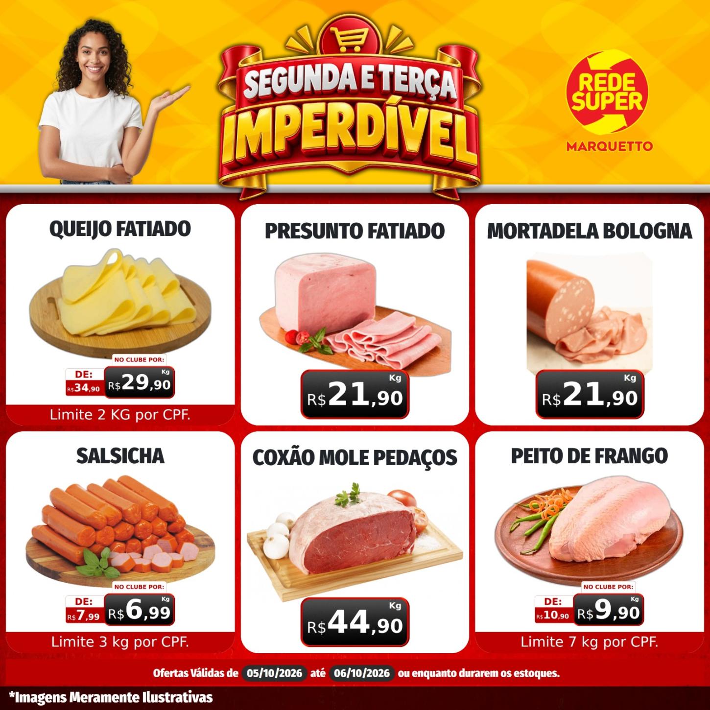 Comece a semana economizando no Marquetto