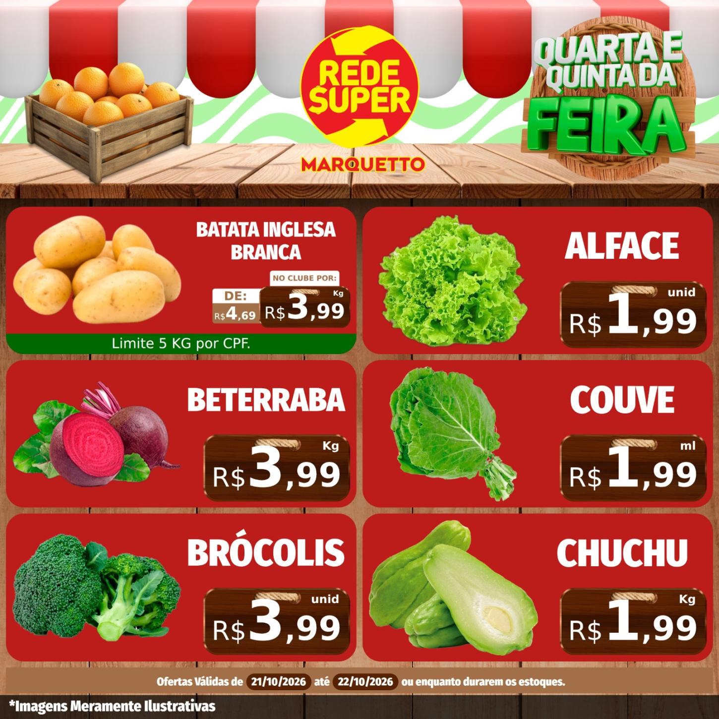 QUARTA E QUINTA DE OFERTAS MARQUETTO REDE SUPER