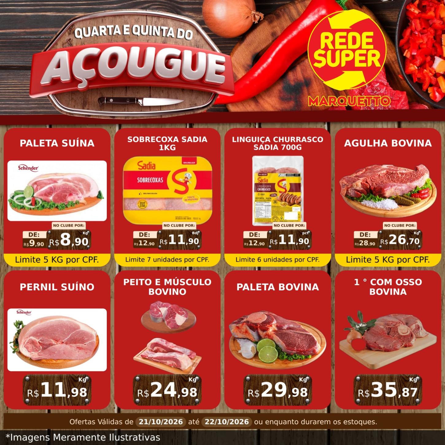 QUARTA E QUINTA DE OFERTAS MARQUETTO REDE SUPER