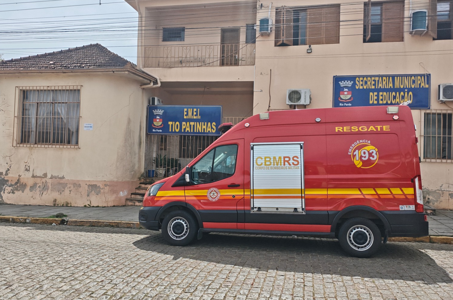 Professora salva criança de engasgamento em Rio Pardo 