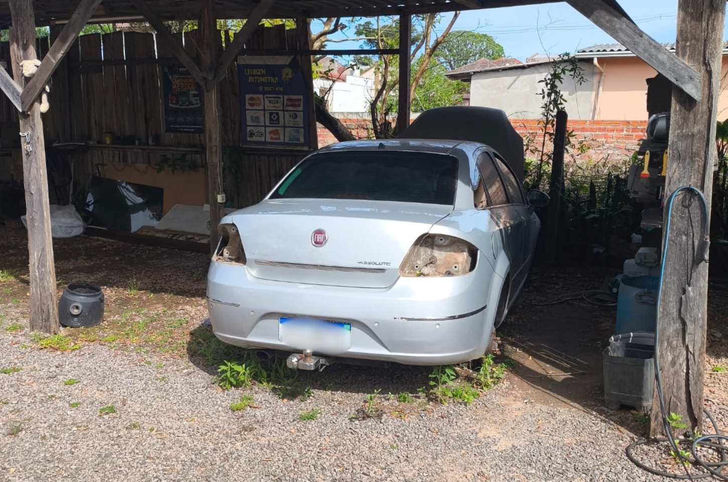 Veículo furtado é recuperado em Rio Pardo