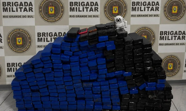 Apreensão de 191 kg de maconha termina com 4 suspeitos presos em Rio Pardo