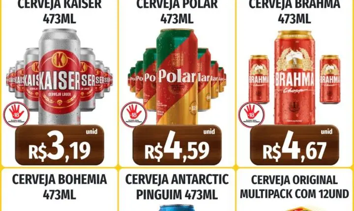 As melhores ofertas da cidade estão no Marquetto