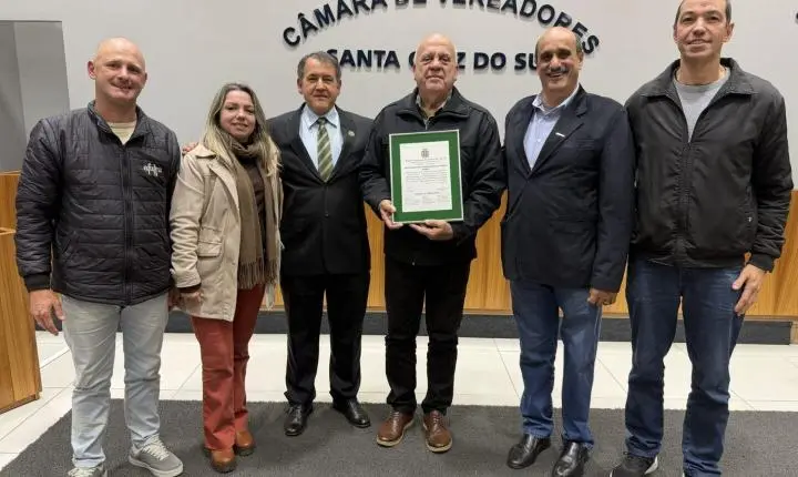 Câmara de Santa Cruz reconhece trajetória do Verde é Vida e de Marcílio Drescher