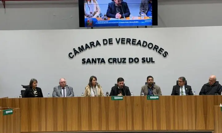 Câmara de Santa Cruz reconhece trajetória do Verde é Vida e de Marcílio Drescher
