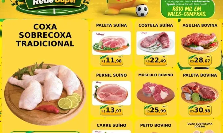 Com promoções para o fim de semana e ganhadora do sorteio, o Marquetto chegou