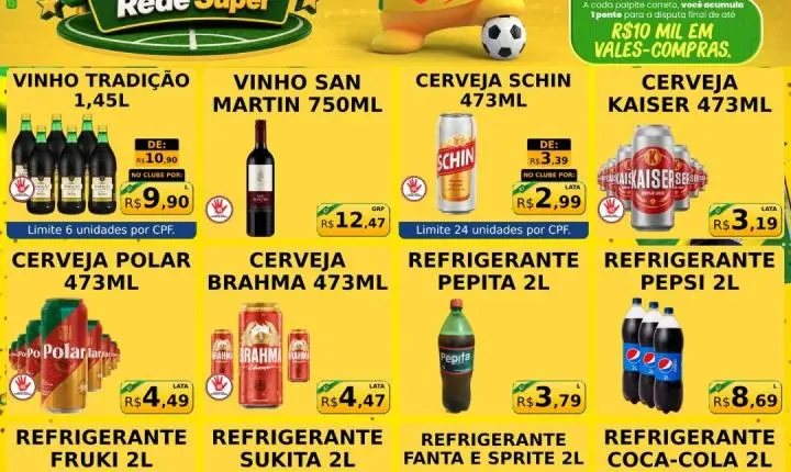 Com promoções para o fim de semana e ganhadora do sorteio, o Marquetto chegou