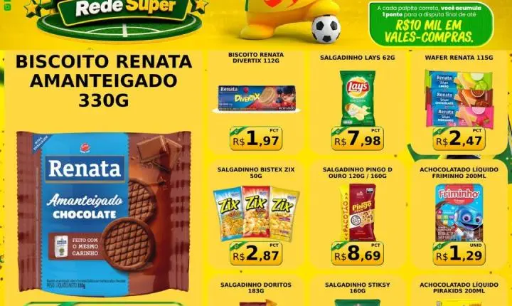 Com promoções para o fim de semana e ganhadora do sorteio, o Marquetto chegou
