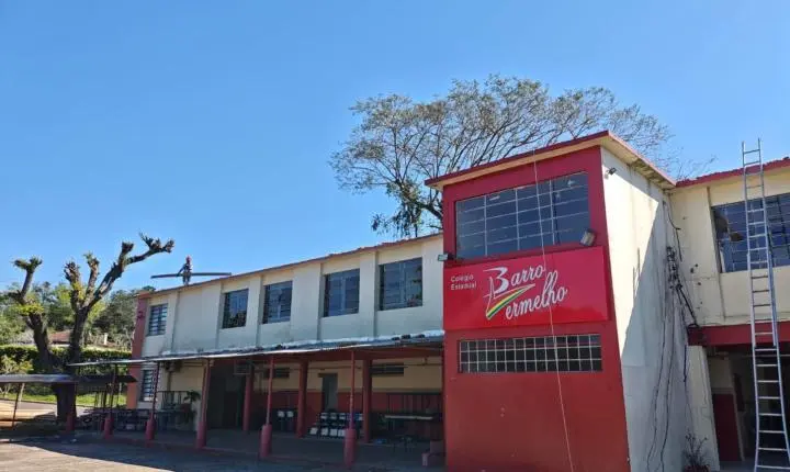 Começam as obras no Colégio Barro Vermelho, em Rio Pardo