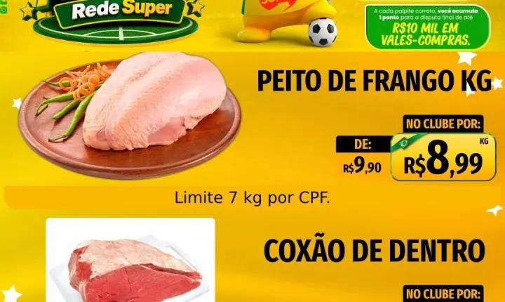 Comece a semana economizando no Marquetto Rede Super