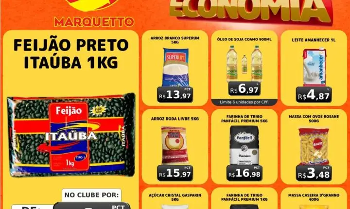 Confira as ofertas do final de semana do Marquetto