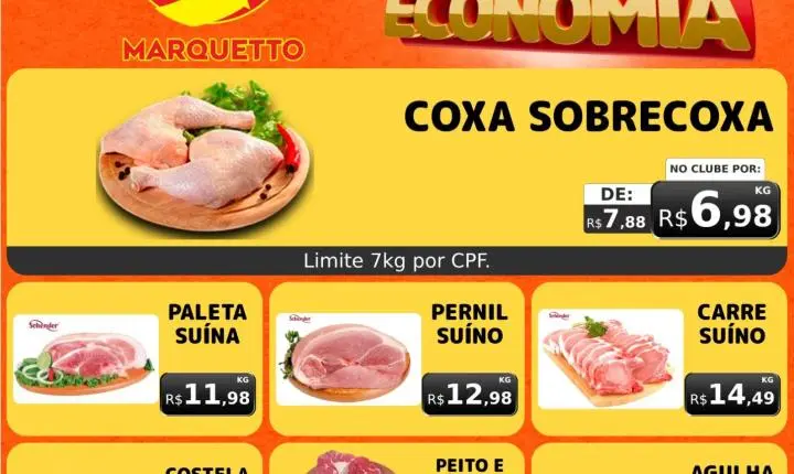 Confira as ofertas do final de semana do Marquetto