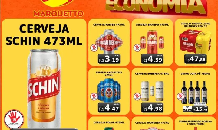 Confira as ofertas do final de semana do Marquetto