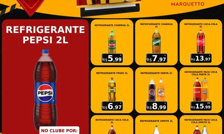 Fecha mês com ofertas impredíveis no Marquetto