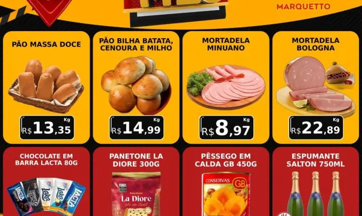 Fecha mês com ofertas impredíveis no Marquetto