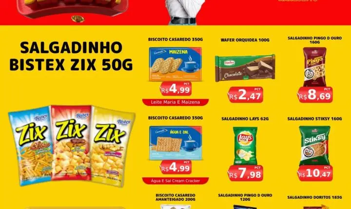 Fim de semana com economia garantida no Marquetto Rede Super