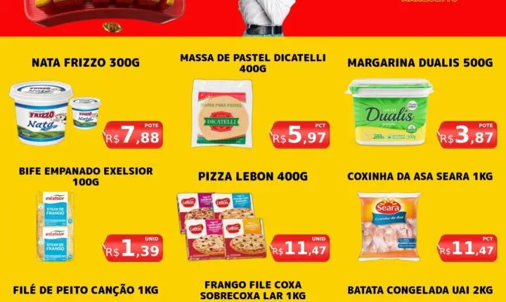 Fim de semana com economia garantida no Marquetto Rede Super