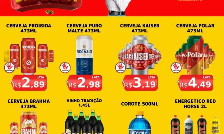 Fim de semana com economia garantida no Marquetto Rede Super