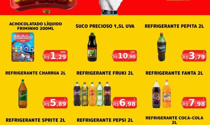 Fim de semana com economia garantida no Marquetto Rede Super