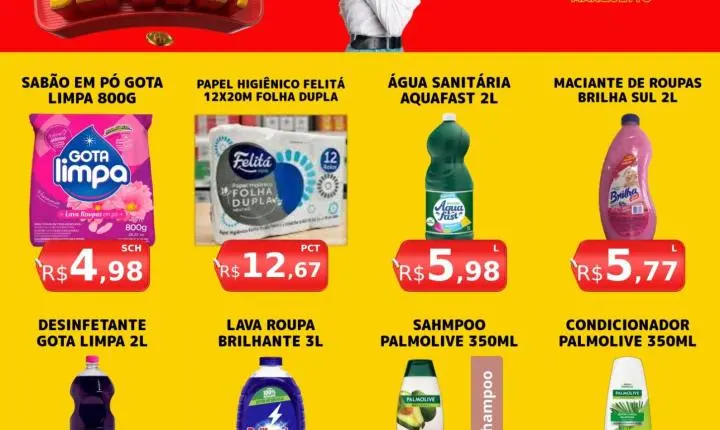 Fim de semana com economia garantida no Marquetto Rede Super