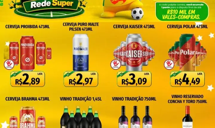 Fim de semana da economia no Marquetto Rede Super