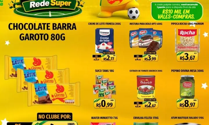 Fim de semana da economia no Marquetto Rede Super