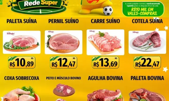 Fim de semana da economia no Marquetto Rede Super