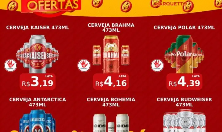 Fim de semana de ofertas é no Marquetto Rede Super