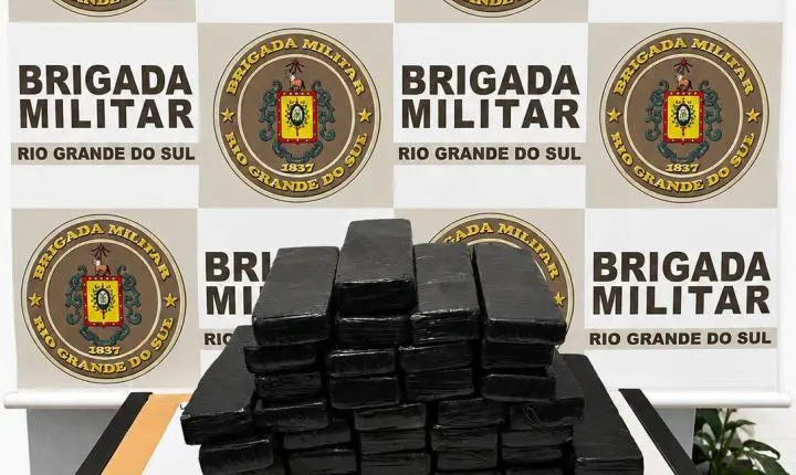 Homem é preso com 18,2 kg de maconha em Rio Pardo