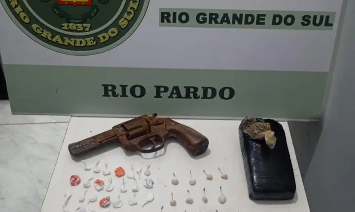 Homem é preso durante operação contra o tráfico em Rio Pardo