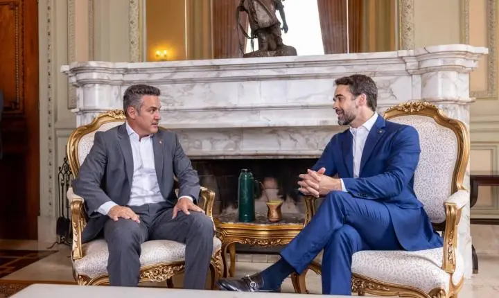 Leite e Zucco iniciam transição de governo no RS