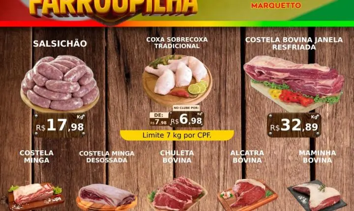 O gaúcho faz mais economia no Marquetto 