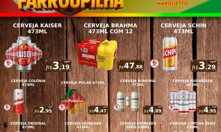 O gaúcho faz mais economia no Marquetto 